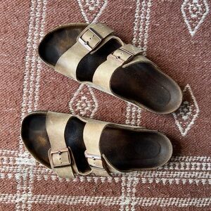 Men’s Birkenstock Arizona Softbed Sandal Tobacco 43
